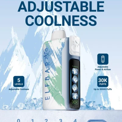 ELFBAR ICE King 30000 Puff 一次性電子煙 VAPE｜30K 口可調冰度